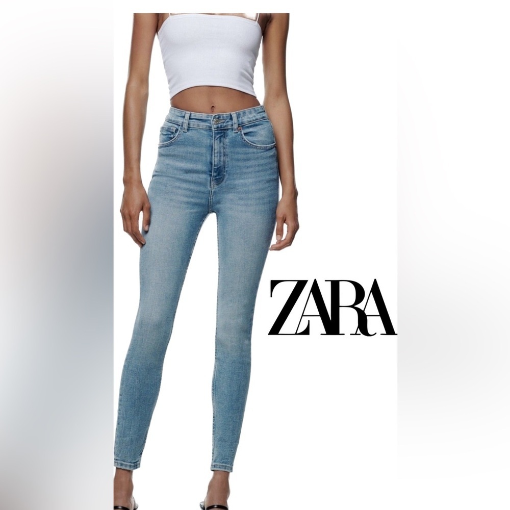 Zara High Rise Skinny Jeans Women’s Size 8‎ / 40